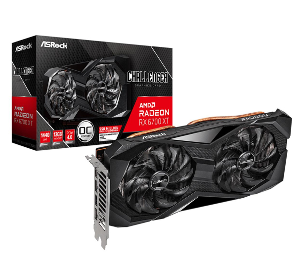ASRock Radeon RX 6700 XT Challenger D OC 12GB GDDR6
